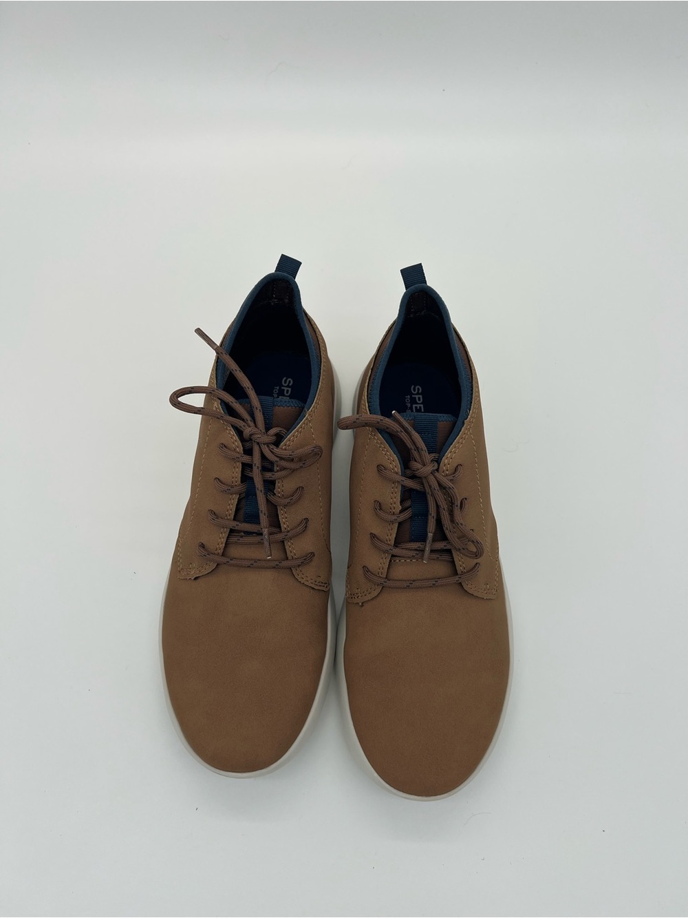 Sperry Kid’s Brown Coastal Break Chukka Lace-Up Boots size 7